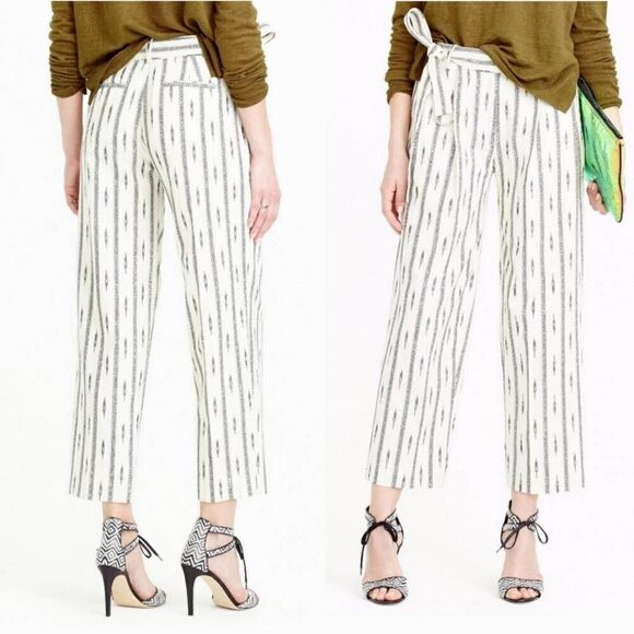 J.Crew Aztecs Wide-Leg Pants 0 - Picture 1 of 10